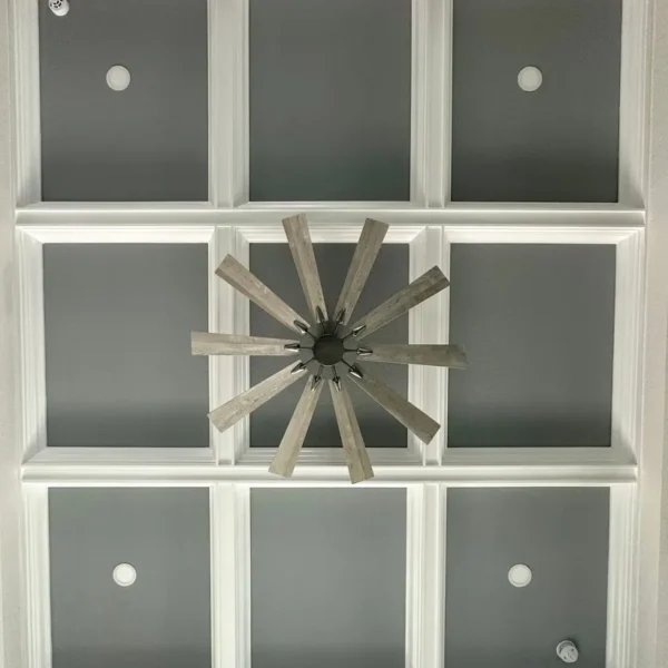 coffered ceiling