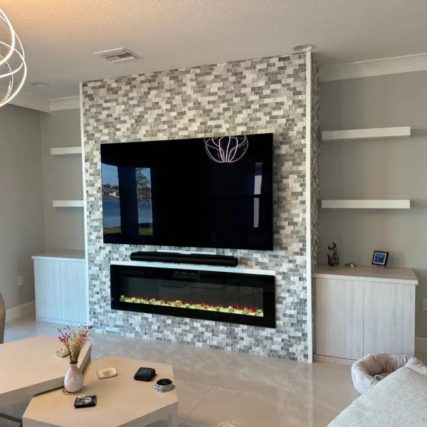 fireplace built-in