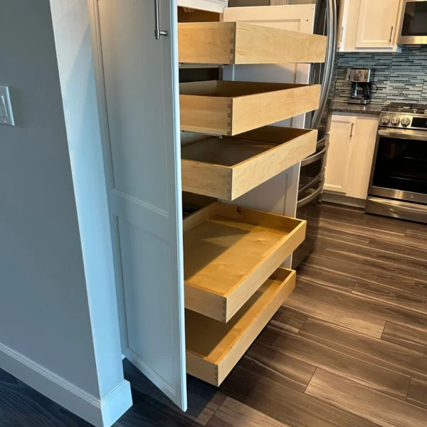 Roll-out shelves